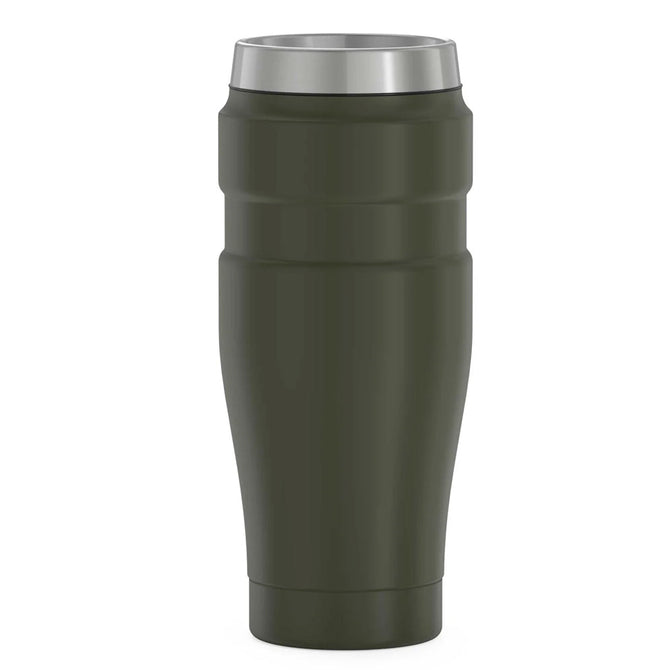 variant:41903165997133 16 oz Stainless Steel  Travel Tumbler Matte Army Green