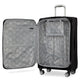 variant:41415703167053 RBH Hermosa Softside Large Checked Spinner Luggage Black