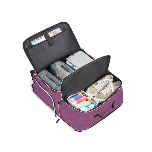 variant:41415728595021 Biaggi Carry-On To Check-In Purple