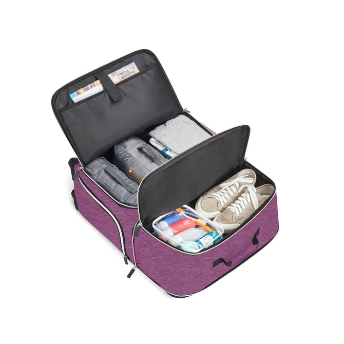 variant:41415728595021 Biaggi Carry-On To Check-In Purple