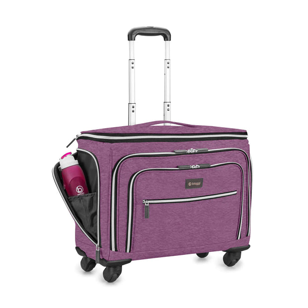 variant:41415728595021 Biaggi Carry-On To Check-In Purple