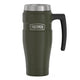 variant:41903166423117 16 oz Stainless Steel Travel Mug Matte Army Green