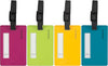 Set of 4 Assorted Color Luggage Tags