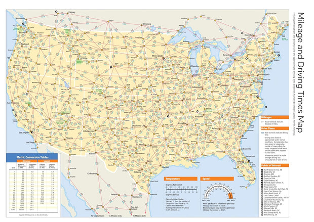 2025 Road Atlas & National Park Guide