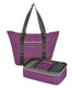 variant:41415739080781 Biaggi Carry Cube Tote Purple