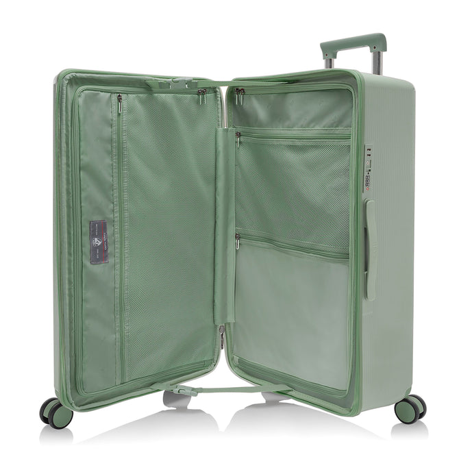variant:41992531148877 Earth Tones Hardside 21' Carry-On Luggage Moss