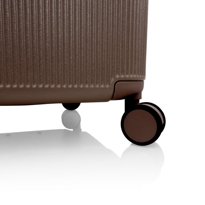 variant:41992531181645 Earth Tones Hardside 21' Carry-On Luggage Umber