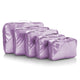variant:41992558608461 Metallic Packing Cube 5-Piece Set Lilac