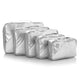 variant:41992558706765 Metallic Packing Cube 5-Piece Set Silver