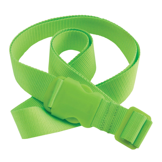 variant:41415602733133 Smooth Trip Neon Luggage Strap - Neon Green