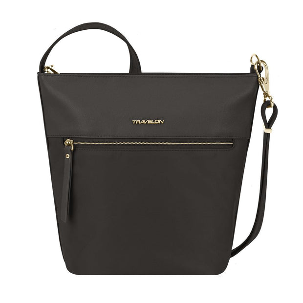 variant:41415633961037 Travelon Anti-Theft Addison Buck Bag - Black