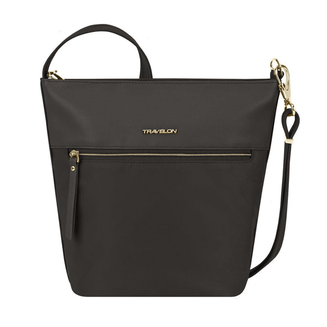 variant:41415633961037 Travelon Anti-Theft Addison Buck Bag - Black