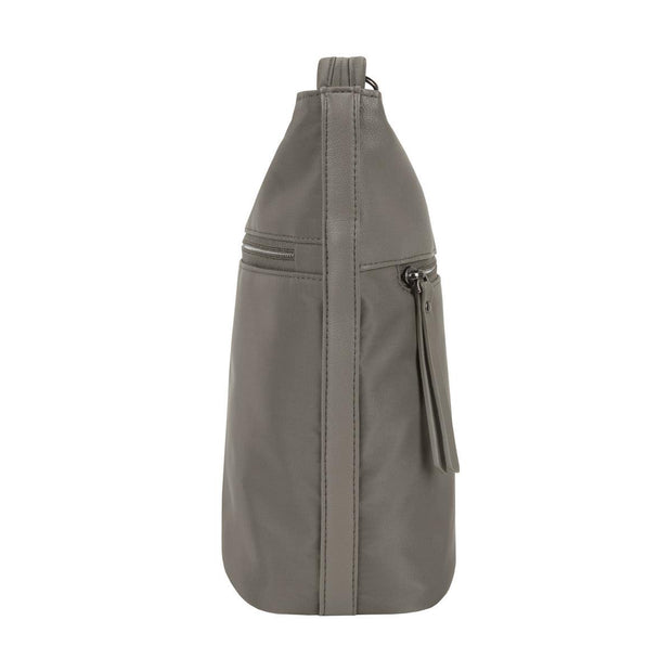variant:41415634026573 Travelon Anti-Theft Addison Bucket Bag - Gray