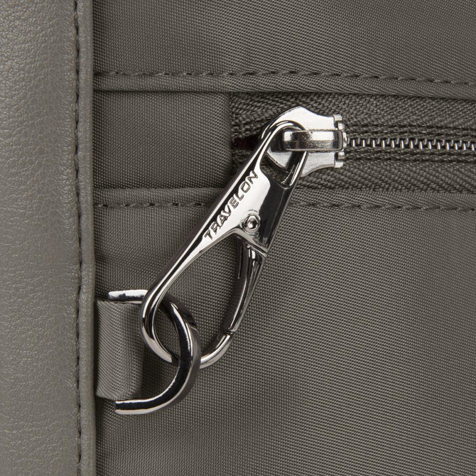 variant:41415634026573 Travelon Anti-Theft Addison Bucket Bag - Gray