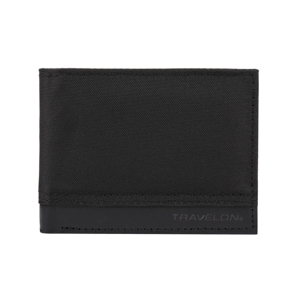 variant:41415605911629 RFID Blocking Billfold Wallet - Black