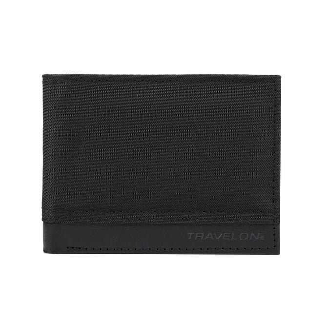 variant:41415605911629 RFID Blocking Billfold Wallet - Black