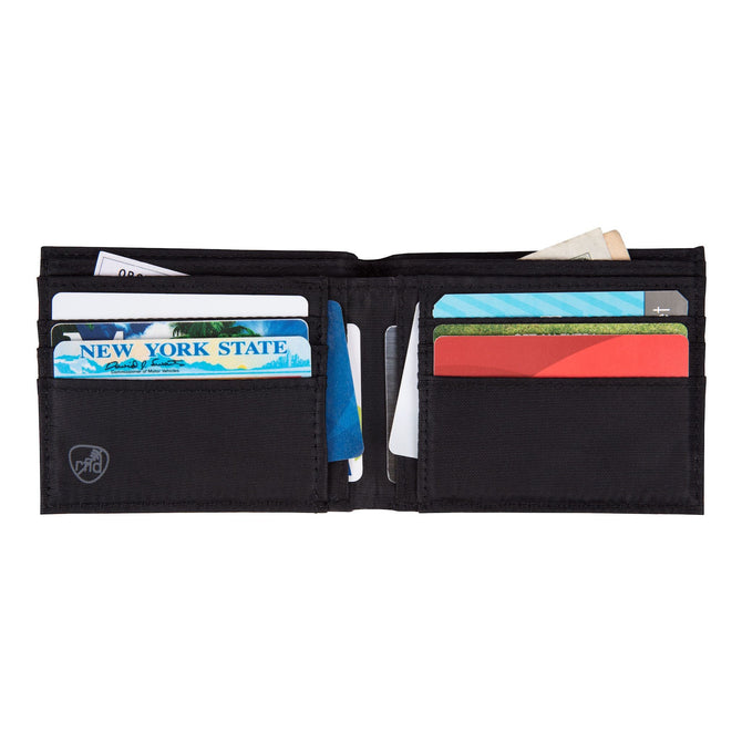 variant:41415605911629 RFID Blocking Billfold Wallet - Black