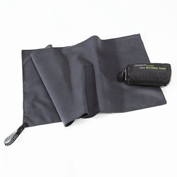 variant:41415736033357 Cocoon Ultralight Microfiber Towel Large Grey