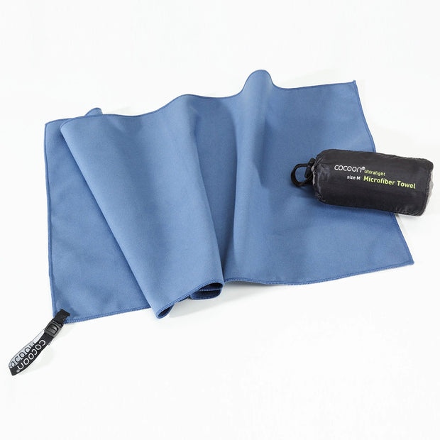 variant:41415735607373 Cocoon Ultralight Microfiber Towel Large Blue