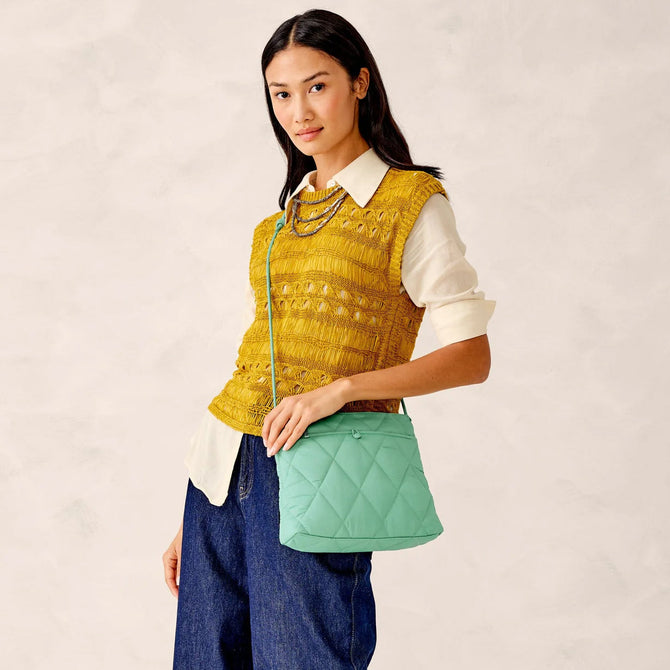 variant:41415733870669 Vera Bradley Original Hipster Beryl Green