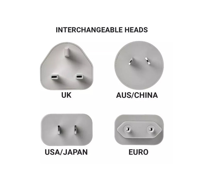 Worldwide USB-A & USB-C Charger +