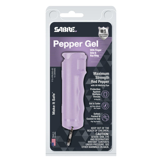 variant:41415696351309 Sabre Flip Top with Finger Grip Pepper Gel Lavender