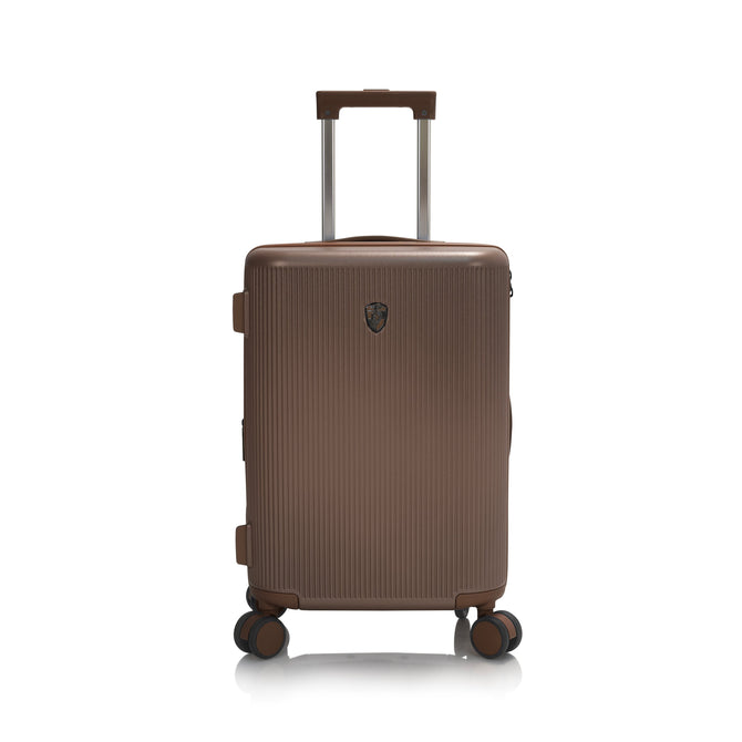 variant:41992531181645 Earth Tones Hardside 21' Carry-On Luggage Umber