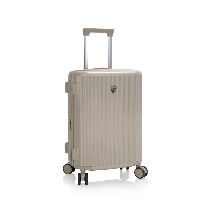 variant:41992531083341 Earth Tones Hardside 21' Carry-On Luggage Atmosphere