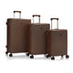variant:41992531181645 Earth Tones Hardside 21' Carry-On Luggage Umber