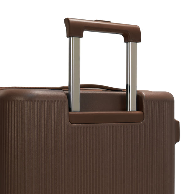 variant:41992531181645 Earth Tones Hardside 21' Carry-On Luggage Umber