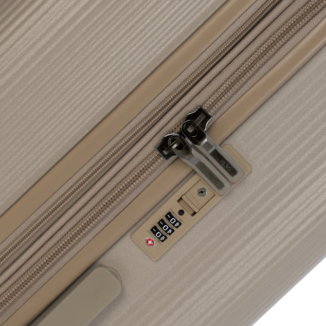 variant:41992531083341 Earth Tones Hardside 21' Carry-On Luggage Atmosphere
