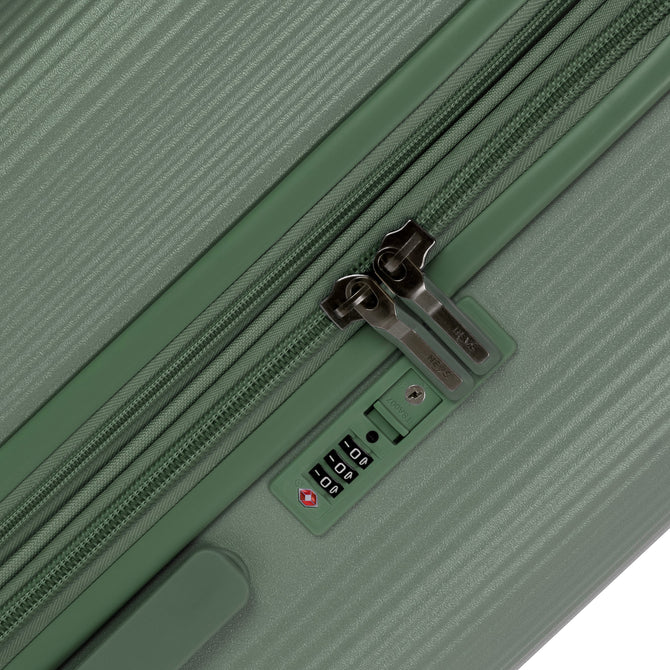variant:41992531148877 Earth Tones Hardside 21' Carry-On Luggage Moss