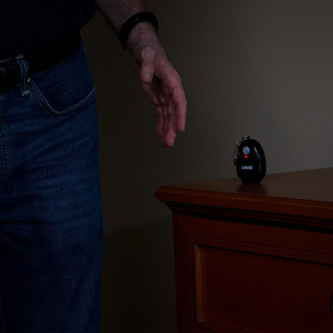variant:41415696056397 Sabre 2-in-1 Personal Alarm & Motion Detector Black
