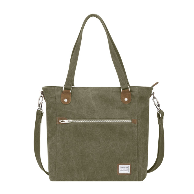variant:41415626129485 Anti-Theft Heritage Tote - Sage