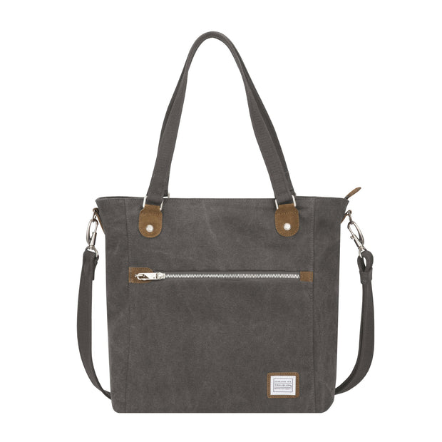 variant:41415626096717 Anti-Theft Heritage Tote - Pewter