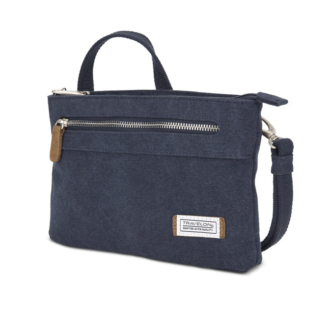 variant:41415626326093 Anti-Theft Heritage Small Crossbody - Indigo