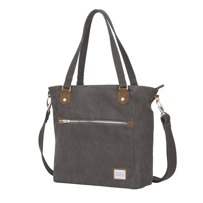 variant:41415626096717 Anti-Theft Heritage Tote - Pewter