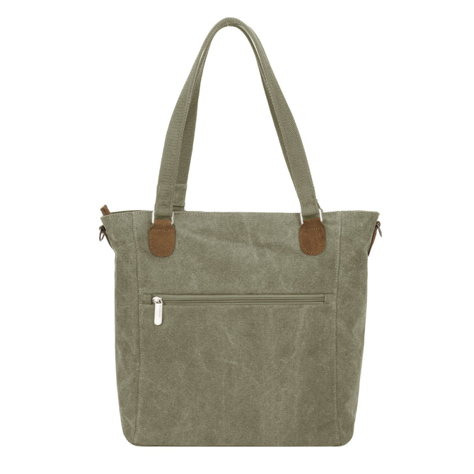 variant:41415626129485 Anti-Theft Heritage Tote - Sage