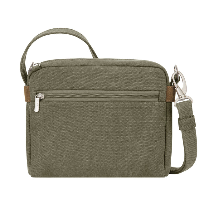 variant:41415625965645 Travelon Anti-Theft Heritage Crossbody - Sage