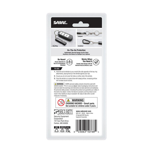 Emergency Whistle with Key Ring