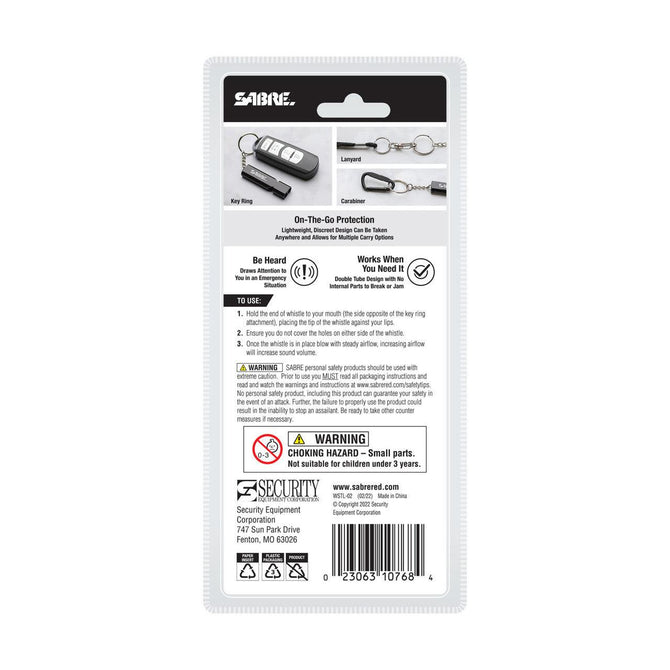 Emergency Whistle with Key Ring