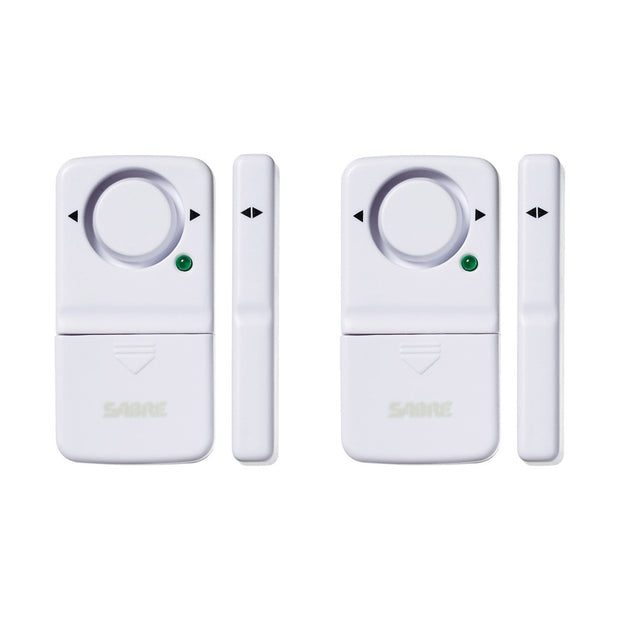 Wireless Home Security Door or Window Alarm 2-Pack