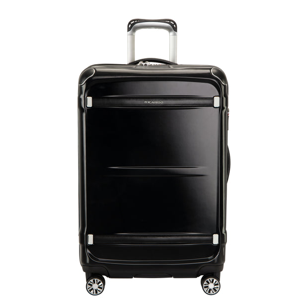 variant:41415697170509 RBH Rodeo Drive 2.0 Hardside Medium Checked Spinner Luggage Black