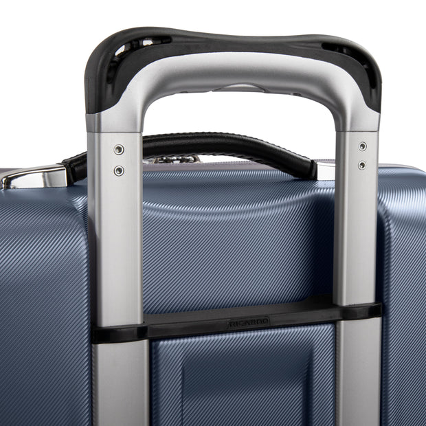 variant:41415697137741 RBH Rodeo Drive 2.0 Hardside Medium Checked Spinner Luggage Blue