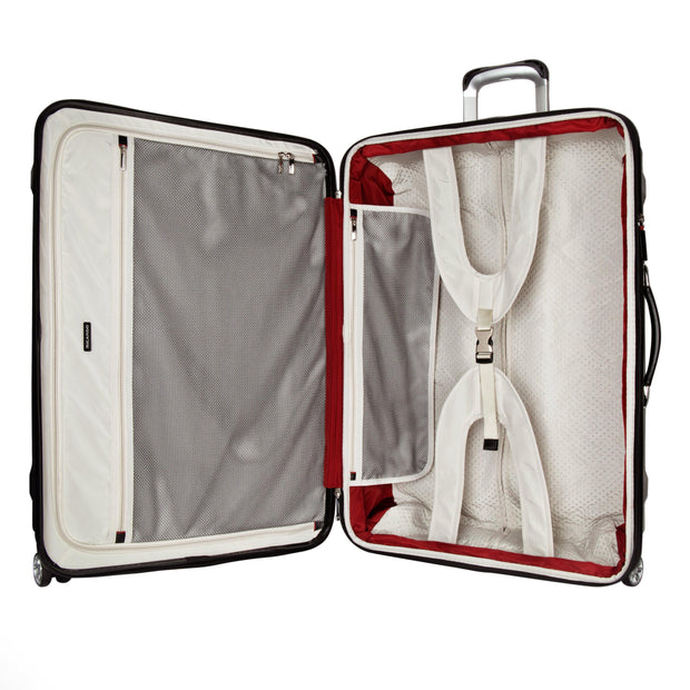 variant:41415699005517 RBH Rodeo Drive 2.0 Hardside Large Checked Spinner Luggage Black