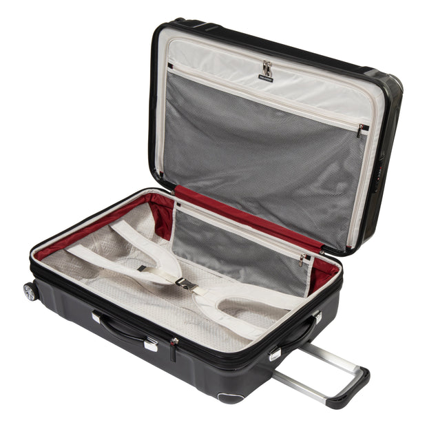 variant:41415699005517 RBH Rodeo Drive 2.0 Hardside Large Checked Spinner Luggage Black