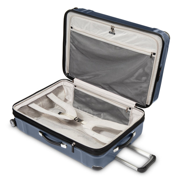 variant:41415698972749 RBH Rodeo Drive 2.0 Hardside Large Checked Spinner Luggage Blue