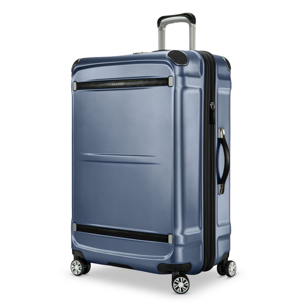 variant:41415698972749 RBH Rodeo Drive 2.0 Hardside Large Checked Spinner Luggage Blue
