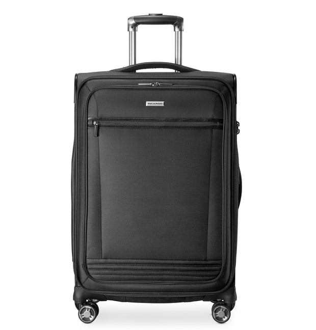 variant:45249888256192 Avalon Softside Medium Check In Ricardo Beverly Hills Black