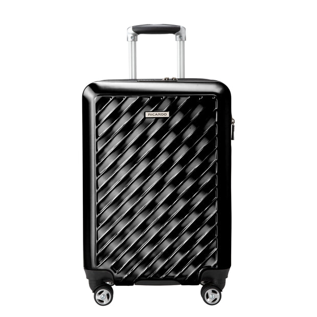 variant:41415697924173 RBH Melrose Hardside Carry-On Spinner Luggage Black